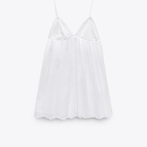 Zara limited edition lace insert short dress - Picture 6 of 9